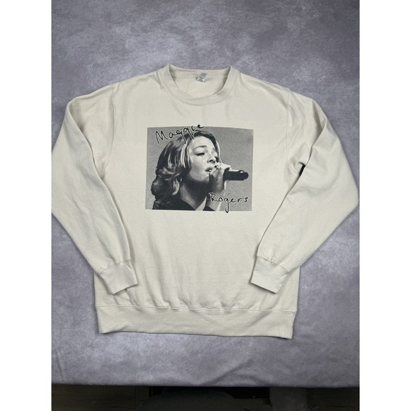 B. Smart Other - Maggie Rogers Sweatshirt Mens Large Don't Forget Me Tour 2024‎ Crewneck Pullover